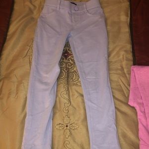 Lil Girl Purple Leggings